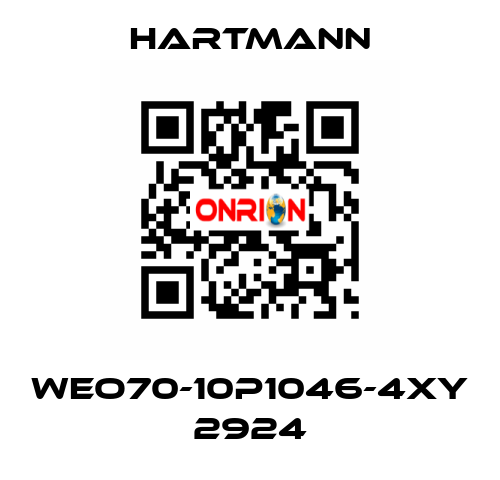 WEO70-10P1046-4XY 2924 Hartmann