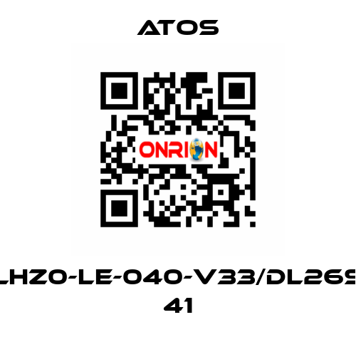 DLHZ0-LE-040-V33/DL26SB 41 Atos