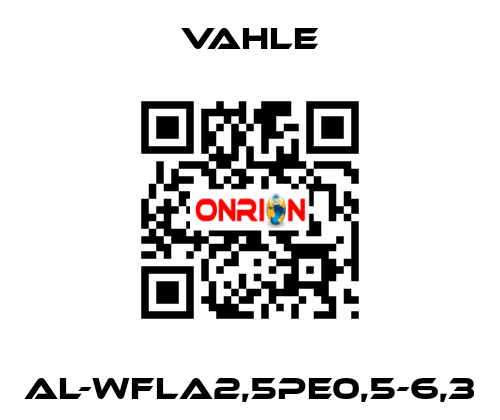 AL-WFLA2,5PE0,5-6,3 Vahle