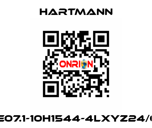 WE07.1-10H1544-4LXYZ24/0H Hartmann