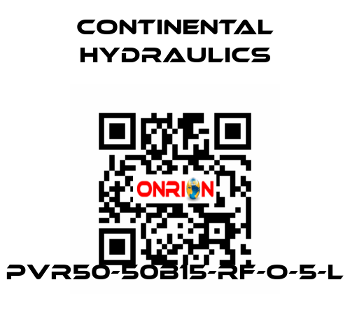 PVR50-50B15-RF-O-5-L Continental Hydraulics