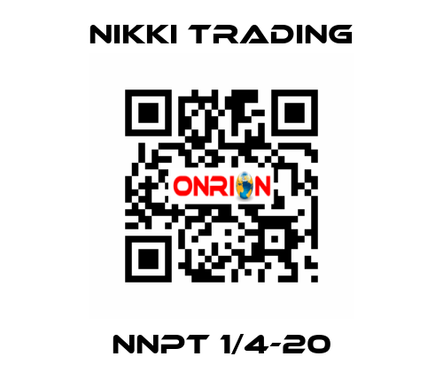 NNPT 1/4-20 NIKKI TRADING