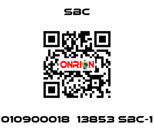 010900018  13853 SBC-1 SBC