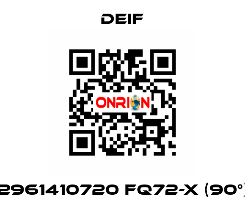 2961410720 FQ72-x (90°) Deif