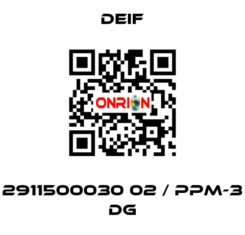 2911500030 02 / PPM-3 DG Deif