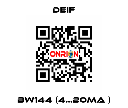 BW144 (4...20mA ) Deif