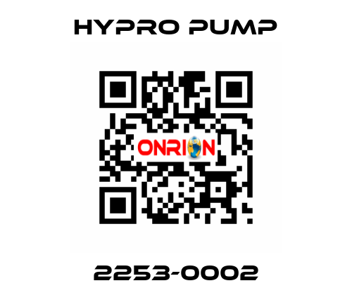 2253-0002 Hypro Pump