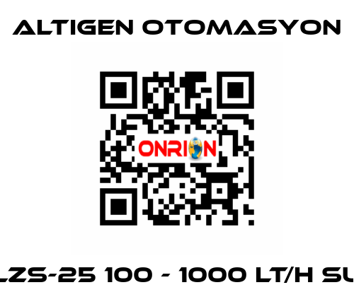 LZS-25 100 - 1000 LT/H SU Altıgen Otomasyon