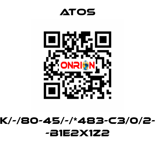 CK/-/80-45/-/*483-C3/0/2-H -B1E2X1Z2 Atos