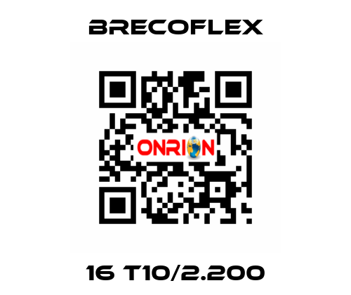 16 T10/2.200 Brecoflex