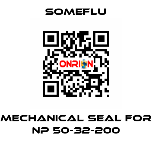 MECHANICAL SEAL for NP 50-32-200 SOMEFLU