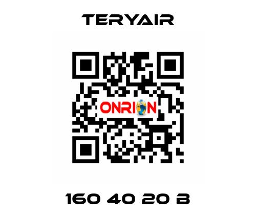 160 40 20 B TERYAIR