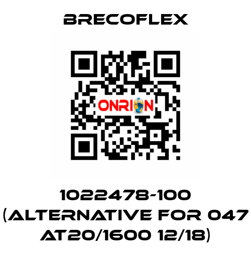 1022478-100 (alternative for 047 AT20/1600 12/18) Brecoflex