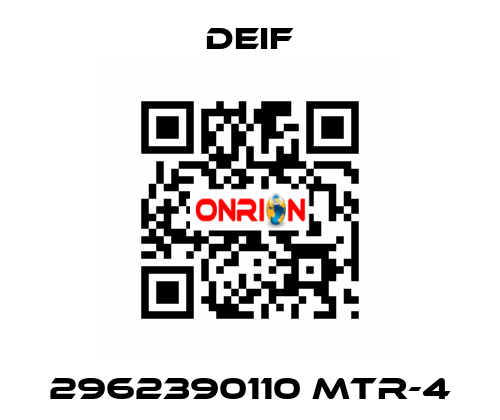 2962390110 MTR-4 Deif