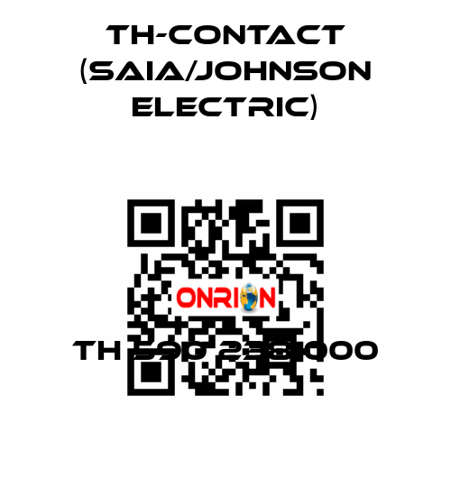 TH 590 238 000 TH-Contact (Saia/Johnson Electric)