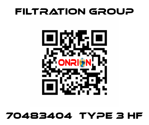 70483404  type 3 HF Filtration Group