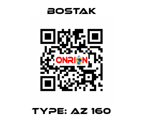 Type: AZ 160 Bostak