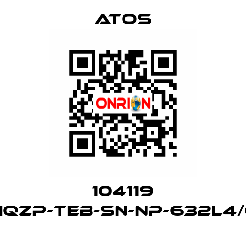 104119 LIQZP-TEB-SN-NP-632L4/Q Atos