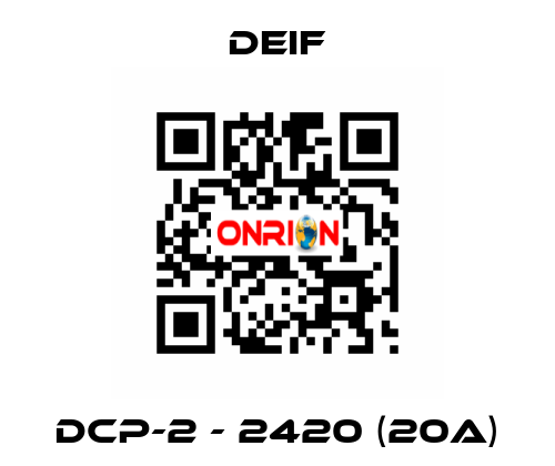 DCP-2 - 2420 (20A) Deif