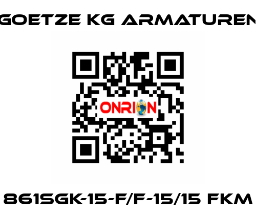 861sGK-15-f/f-15/15 FKM Goetze KG Armaturen