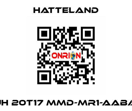 JH 20T17 MMD-MR1-AABA HATTELAND