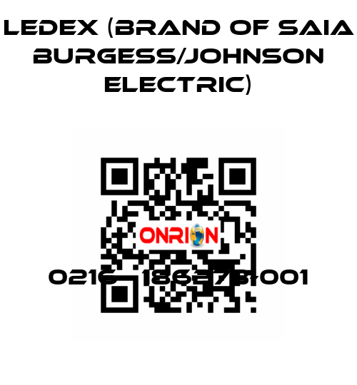 0216   186273-001 Ledex (brand of Saia Burgess/Johnson Electric)