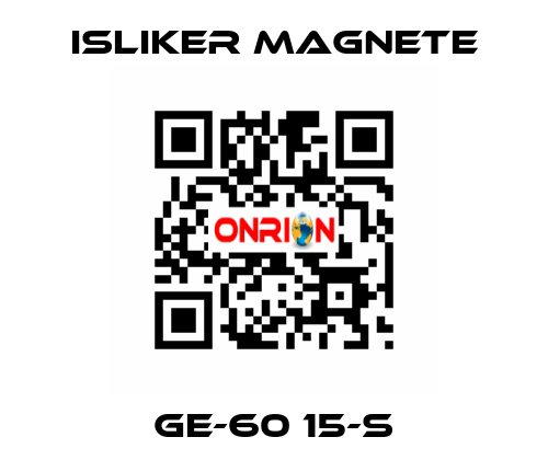 GE-60 15-S ISLIKER MAGNETE