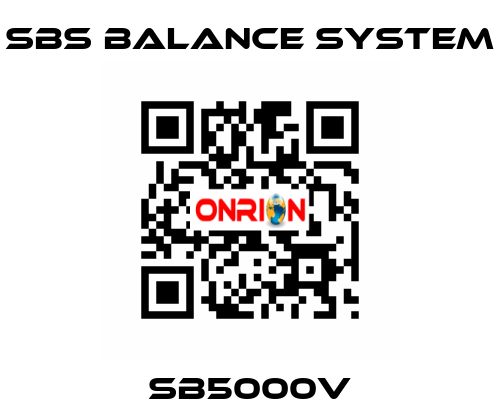 SB5000V SBS BALANCE SYSTEM