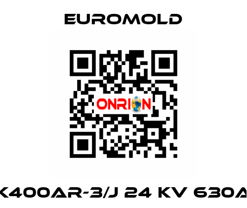 K400AR-3/J 24 kV 630A EUROMOLD