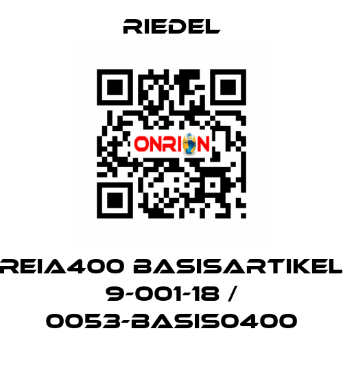 REIA400 Basisartikel 9-001-18 / 0053-Basis0400 Riedel