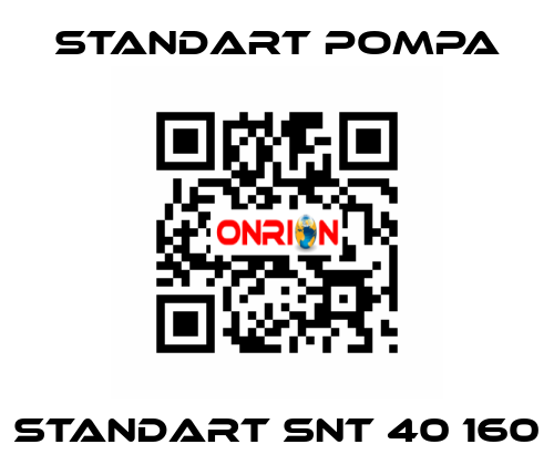 STANDART SNT 40 160 STANDART POMPA