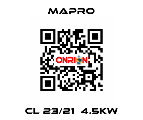 CL 23/21  4.5KW Mapro