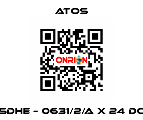 SDHE – 0631/2/A X 24 DC Atos