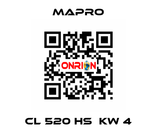 CL 520 HS  kW 4 Mapro