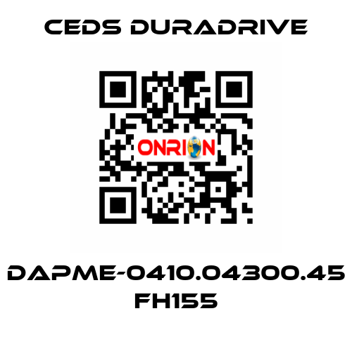 DAPME-0410.04300.45 FH155 Ceds Duradrive