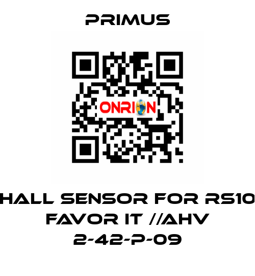 hall sensor for RS10 Favor it //AHV 2-42-p-09 Primus