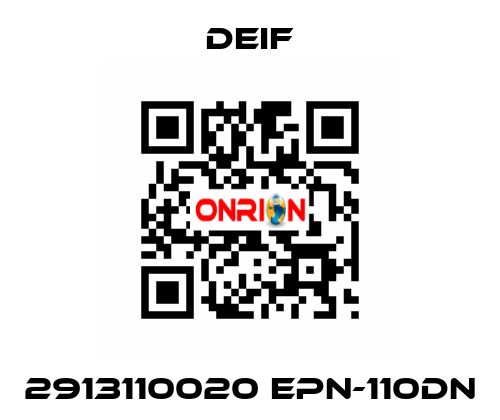 2913110020 EPN-110DN Deif