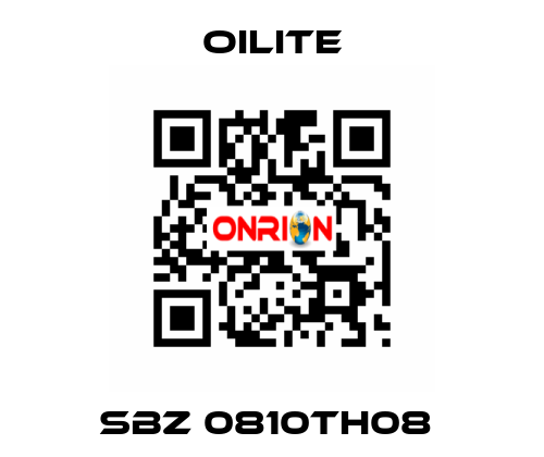 SBZ 0810TH08  Oilite