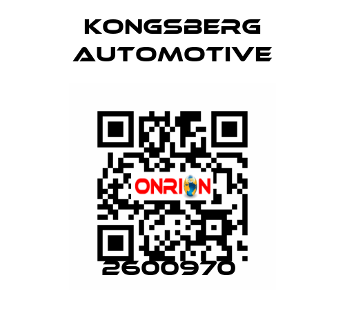 2600970  Kongsberg Automotive