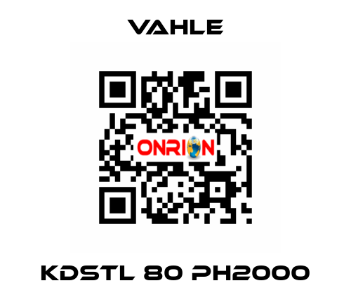 KDSTL 80 PH2000 Vahle