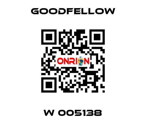 W 005138 Goodfellow