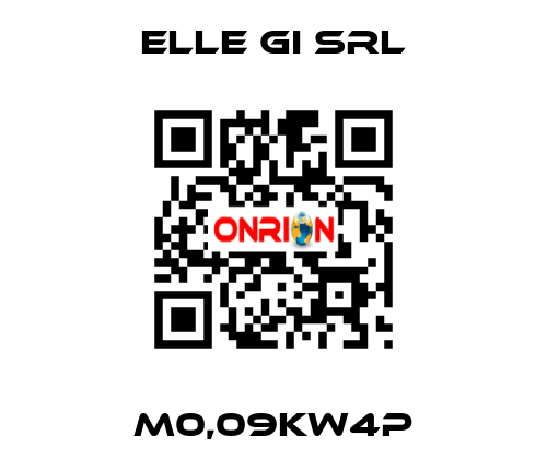 M0,09KW4P ELLE GI SRL