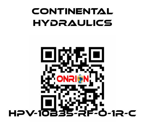 HPV-10B35-RF-O-1R-C Continental Hydraulics