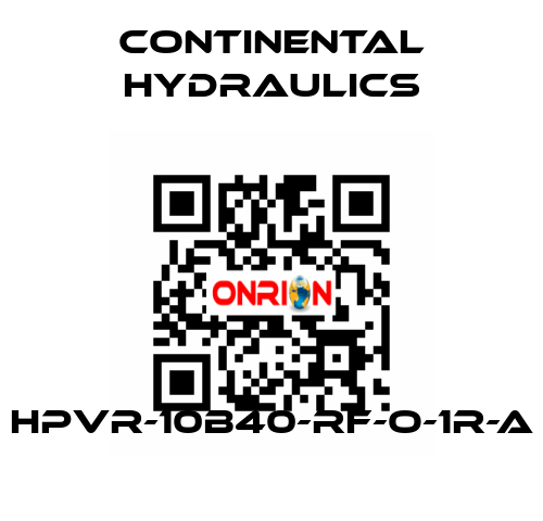 HPVR-10B40-RF-O-1R-A Continental Hydraulics