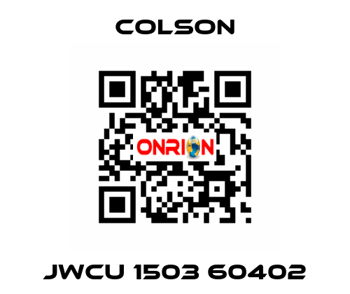 JWCU 1503 60402 Colson