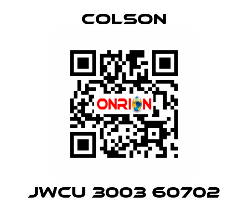 JWCU 3003 60702 Colson