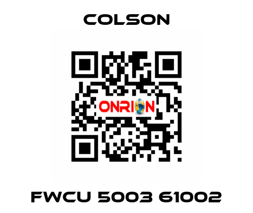 FWCU 5003 61002 Colson