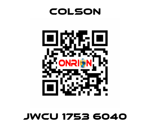 JWCU 1753 6040 Colson