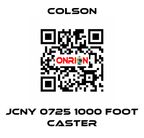 JCNY 0725 1000 FOOT CASTER Colson