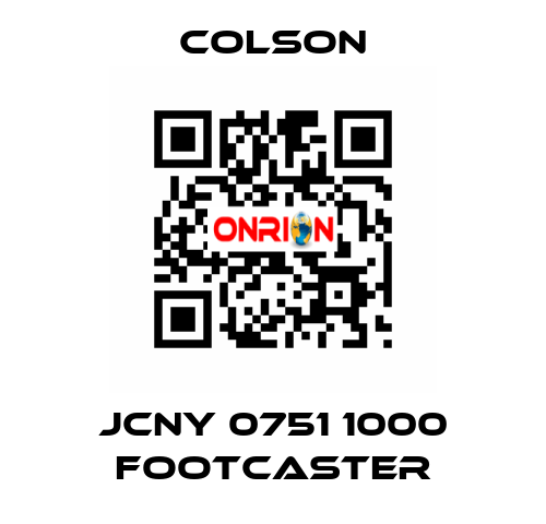 JCNY 0751 1000 FOOTCASTER Colson